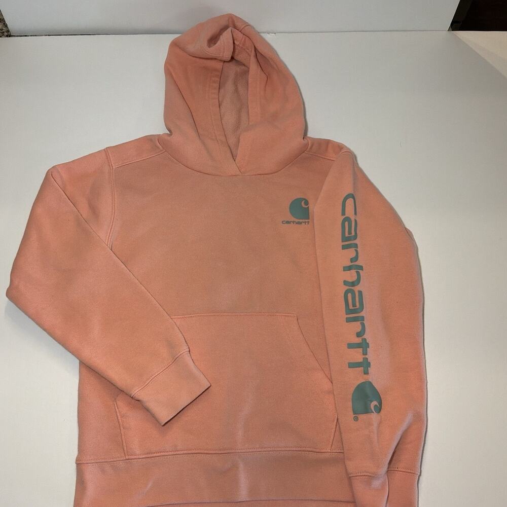 Kids Carthartt Hoodie Size Small (8)